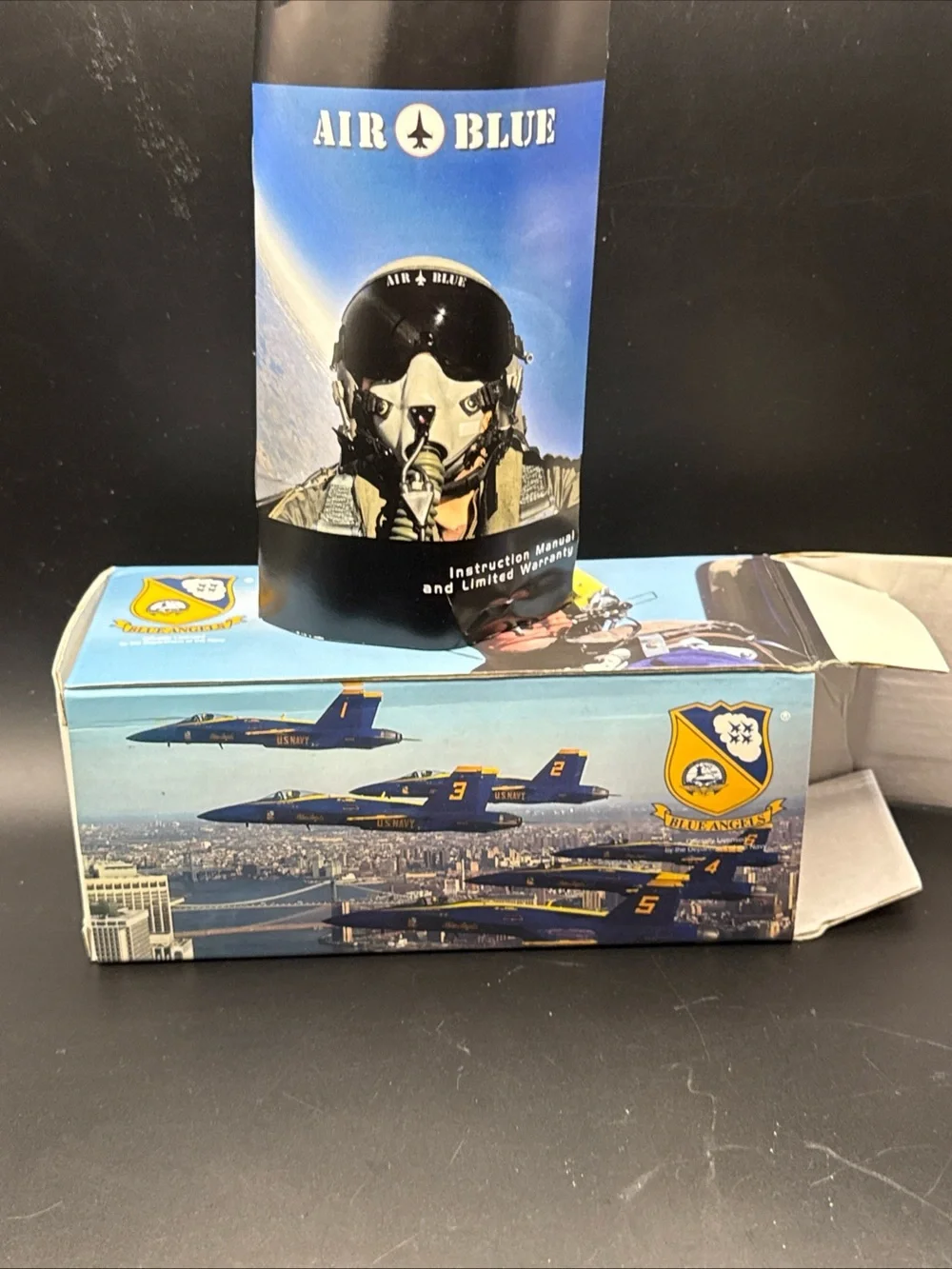 Blue Angels Air Force Pilot Chronograph Watch - Blue Dial